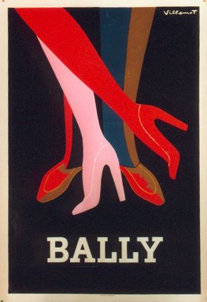 a poster with legs and shoes