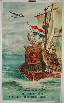 a painting of a ship