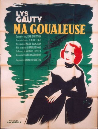 a poster of a woman