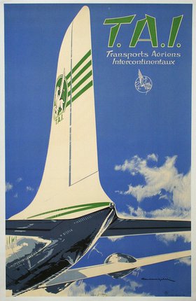 a poster of a plane