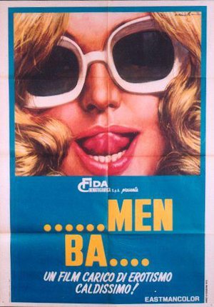 a poster of a woman sticking her tongue out