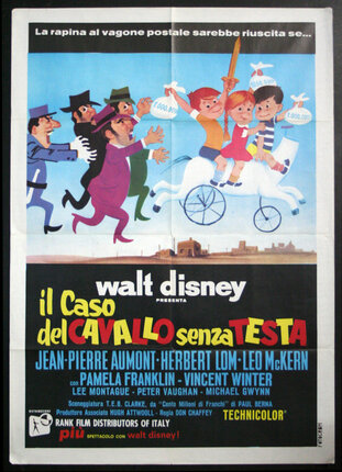 a movie poster with cartoon characters