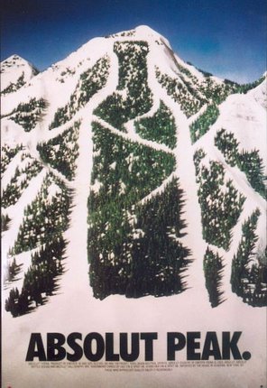 a mountain with trees on it
