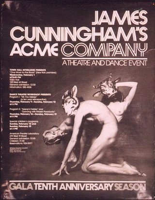 a poster for a performance