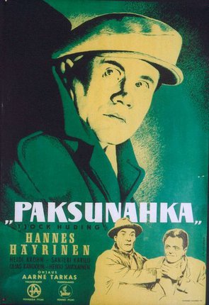 a movie poster of a man wearing a hat