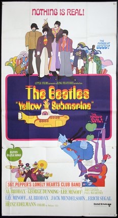 a poster of the beatles
