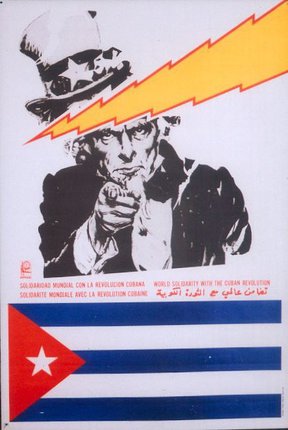 a poster with a man pointing his finger