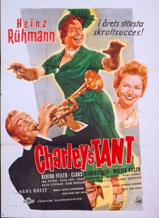 a movie poster with a man playing a trumpet