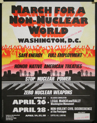 a poster for a nuclear power plant
