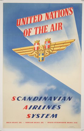 a poster of airliner