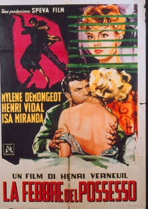 a movie poster of a man hugging a woman