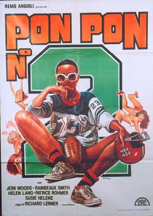 a poster of a football player