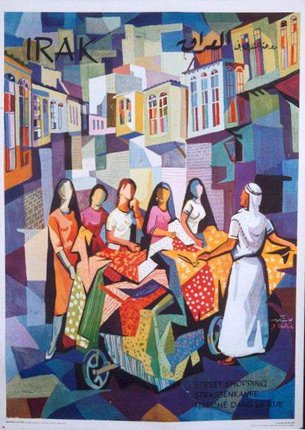 a group of women in a street