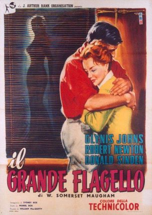 a movie poster with a couple of people hugging