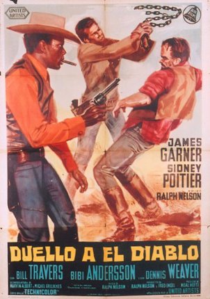a movie poster with a few men pointing guns