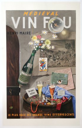 a poster of a wine tasting