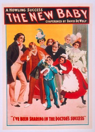 a poster of a group of people dancing