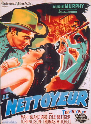 a movie poster of a man and a woman dancing