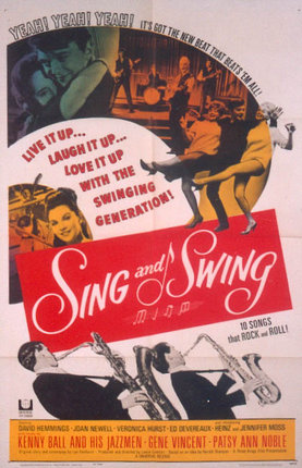 a poster of a musical group