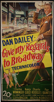 a movie poster of a man walking