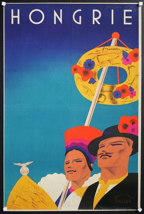 a poster of a couple of people