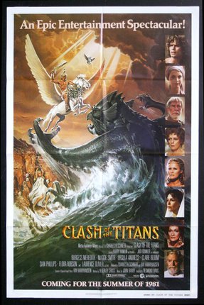 a movie poster with a dragon and a horse