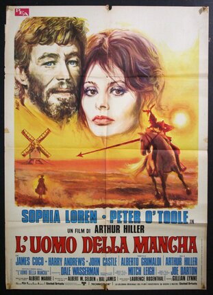 a movie poster with a man and woman on a horse