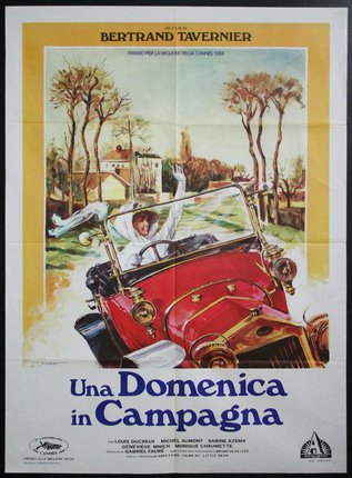 a poster of a car