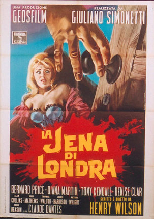 a movie poster of a woman and a hand