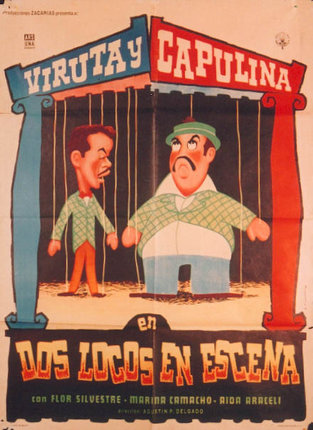 a poster of a puppet show