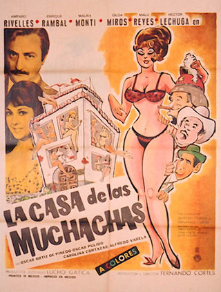 a poster of a woman in a garment