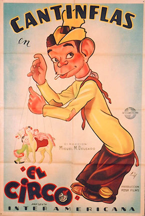 a poster of a puppeteer