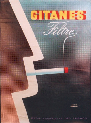 a poster of a cigarette