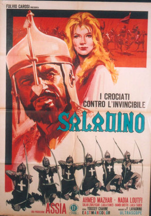 a movie poster with a woman and a man in a helmet