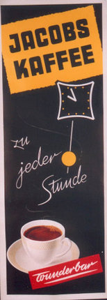a black board with white text and a clock