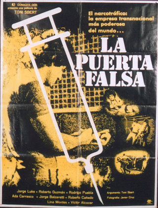 a poster with a syringe