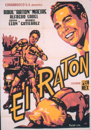 a movie poster with a man and a man in shorts