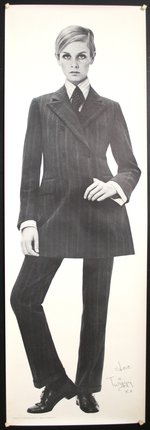 a woman wearing a suit