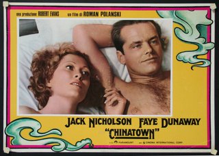 a movie poster of a man and woman lying down