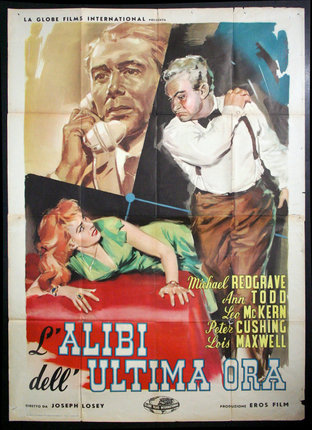 a movie poster of a man on the phone