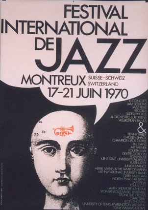 a poster for a jazz concert