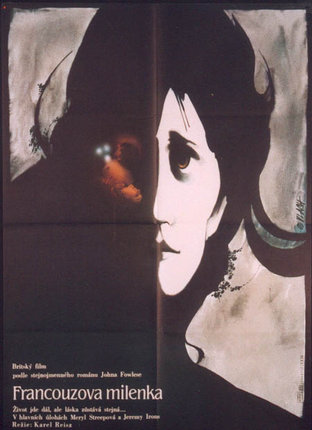 a poster of a woman's face