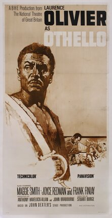 portrait of Laurence Olivier as Othello
