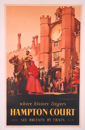 a poster of a historical building