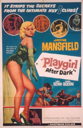 a movie poster with a woman in green dress