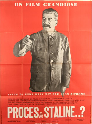 a poster of a man pointing