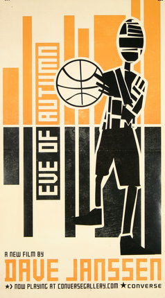 a poster of a basketball player