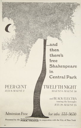a poster of a tree