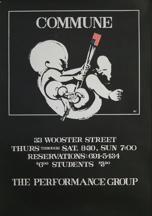 a poster for a performance group