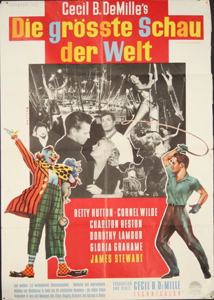 a poster with a group of men dancing